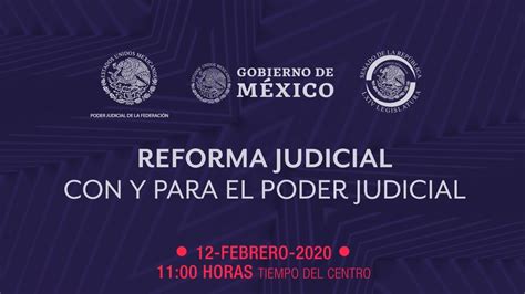 Propuesta De Reforma Judicial Presentación Del Proyecto Youtube