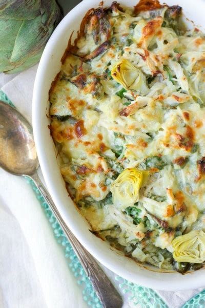 Healthy Spinach Artichoke Chicken Casserole Recipes To Nourish