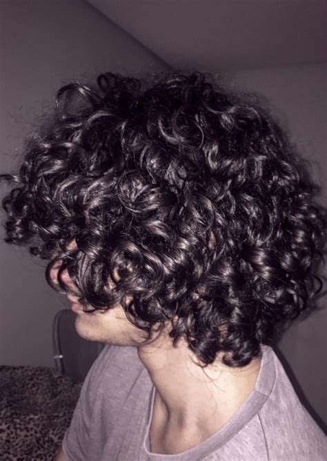 Cabelo Ondulado Masculino