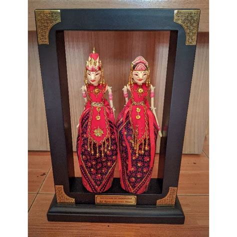 Jual Wayang Golek Miniatur Rama Sinta Gawangan Shopee Indonesia