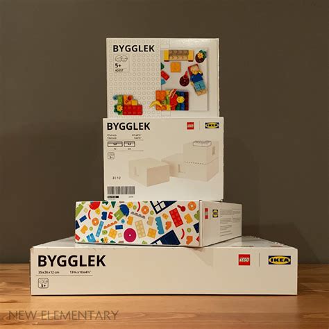 Lego® Ikea® Review 40357 Bygglek And Storage Boxes New Elementary