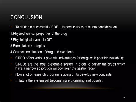 Gastroretentive Drug Delivery System Ppt