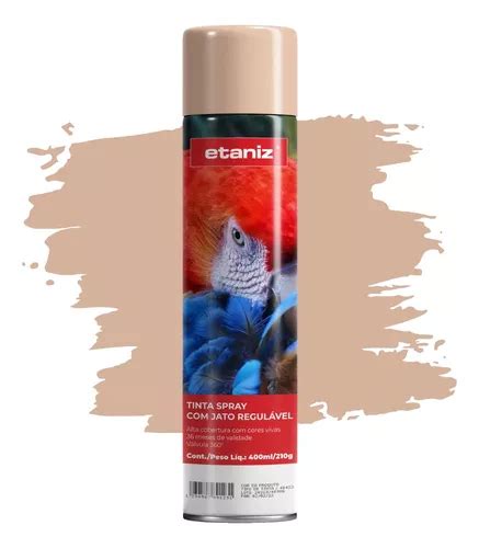 Tinta Spray Uso Geral Jato Regul Vel Bege Nude Etaniz Mercadolivre