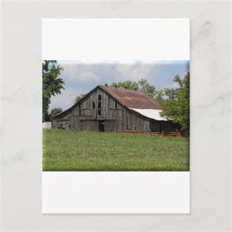 Old Country Barn Postcard