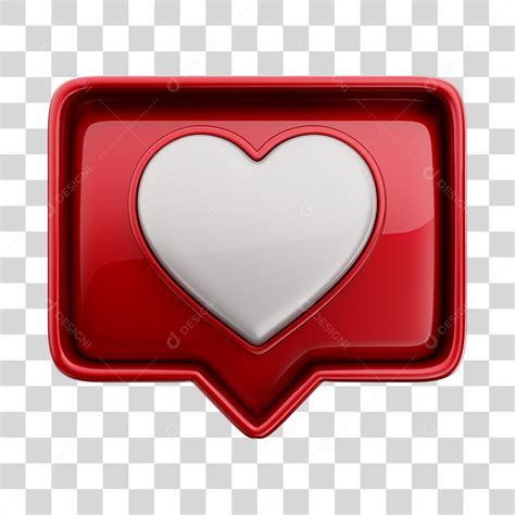 Emoji De Curtida D Vermelho Cora O Branco Elemento Png