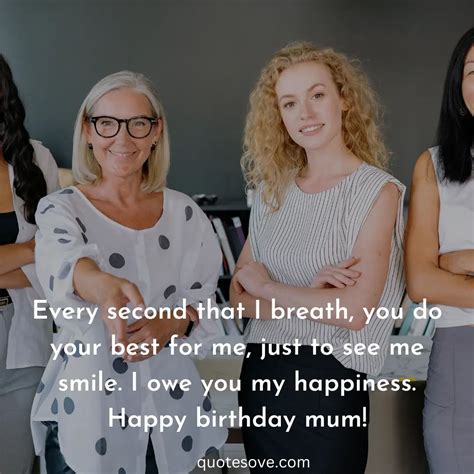 Happy Birthday Mom Quotes From Daughter Wishes QuoteSove