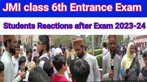 Jamia Millia Islamia Entrance Exam Class Jamia Admission