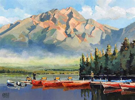 Randy Hayashi Artist Landscape Paintings Watercolour Inspiration