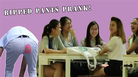 Ripped Pants Prank Youtube