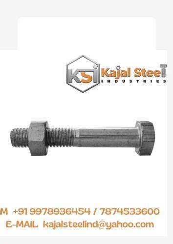 Polished MS Bolt Nut For Industrial Grade ASTMA193 At Rs 60 Kg In