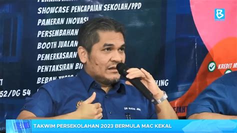 Takwim Persekolahan 2023 Bermula Mac Kekal YouTube