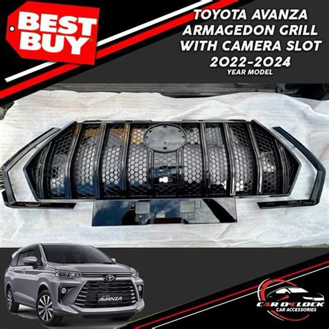 Toyota Veloz 2022 2024 Apollo Grill With Camera Slot Lazada Ph