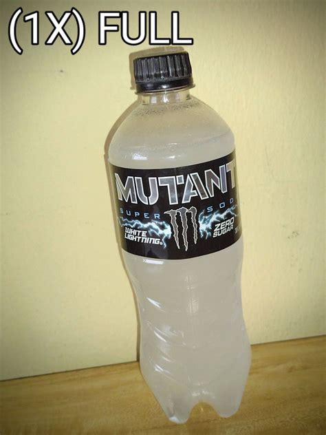 Купить RARE MONSTER ENERGY DRINK WHITE LIGHTNING MUTANT SUPER SODA ...
