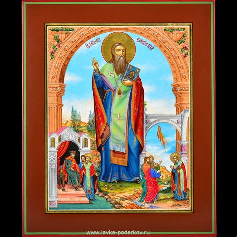 Икона "Архиепископ Василий Великий" , арт. 800444858 — 299800 руб ...