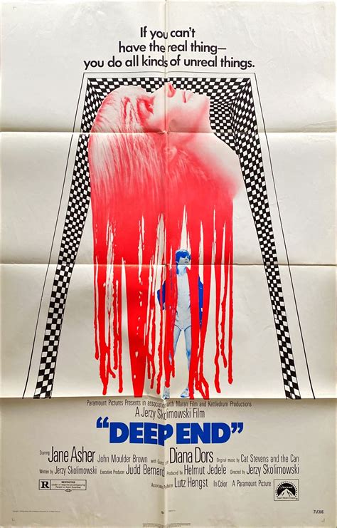 Deep End 1971 One Sheet Movie Poster Jerry Skolimowski - Etsy