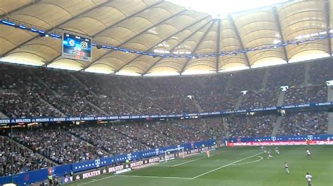 Hsv Hamburg Gegen Hannover Hsv Wechselgesang Youtube