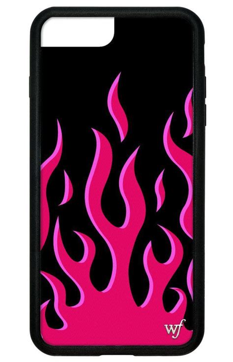 Flames Iphone 678 Plus Case Red Wildflower Cases