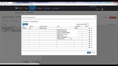 Concur Expense User Guide