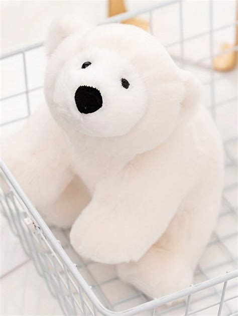 Peluche Adorable D Ours Polaire Mignon De 10 24 Pouces Jouets En