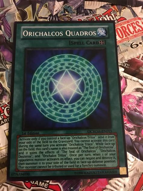 Custom Orica Card Orichalcos Quadros Etsy Cards Custom Yugioh