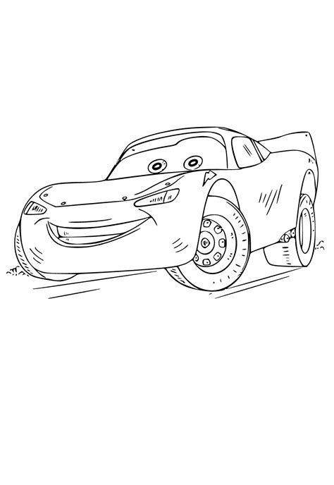 Lightning Mcqueen Smile Printable Sarah Roberts Coloring Pages Porn