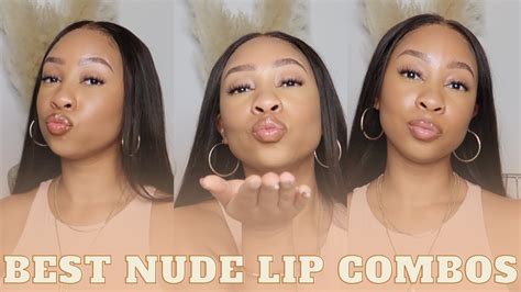 BEST NUDE LIP COMBOS Top 4 Lip Combos For Light Skin Complexion NYX