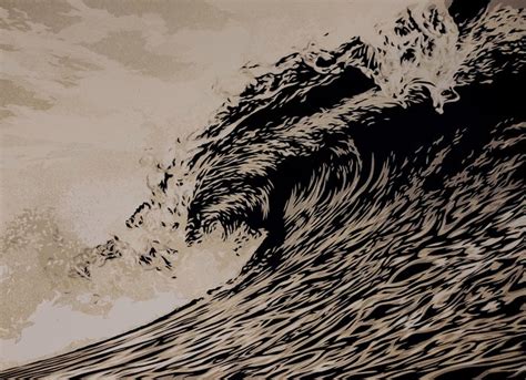 Shepard Fairey OBEY 1970 Wave Of Distress Sepia Catawiki