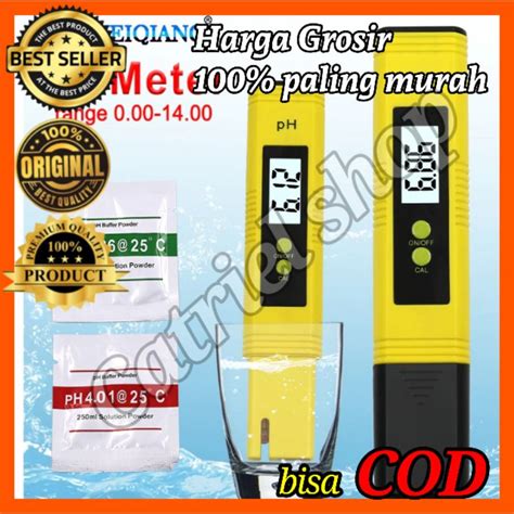 Jual Alat Ukur Uji PH Meter Digital Air Minum Akuarium Tester PH02