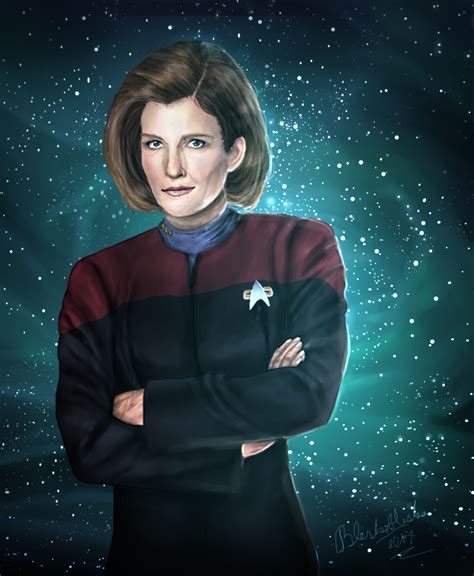 Captain Kathryn Janeway by Bleskobleska-Yandere on DeviantArt