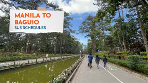 2024 MANILA To BAGUIO Bus Schedules Operators Philippine Beach Guide