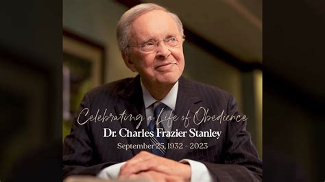 Dr Charles Stanley Celebrating A Life Of Obedience