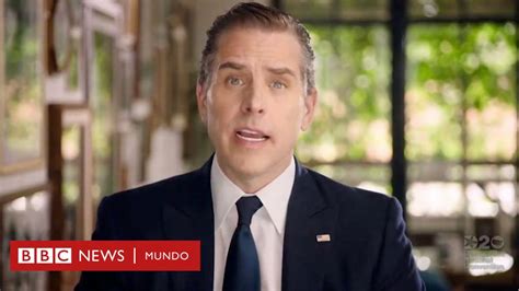 Hunter Biden El Hijo Del Presidente Electo De Ee Uu Anuncia Que Está