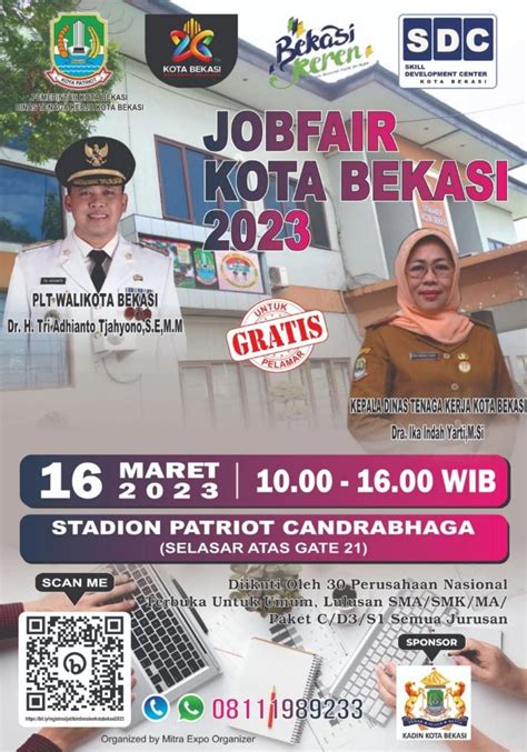 Disnaker Kota Bekasi Buka Job Fair Tahun Rangkul Perusahaan