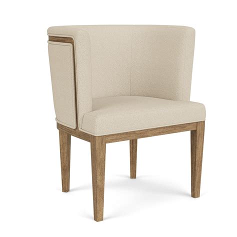 Riverside Furniture Bozeman 50558 Rustic Contemporary Upholstered Host Chair Wayside Furniture