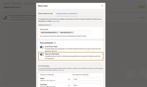 Integrate Your Web Forms with Meetings – Apollo.io