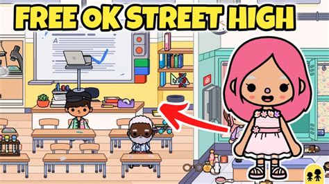 Free Ok Street High Toca Boca New Update Toca Life World Free