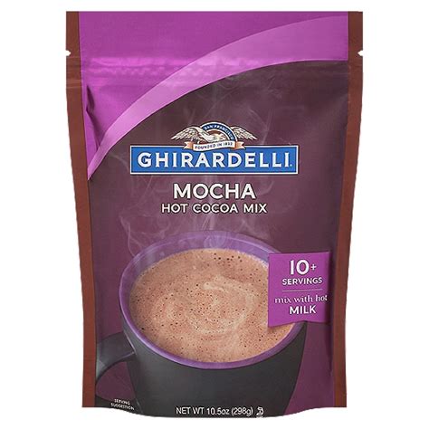 Ghirardelli Mocha Hot Cocoa Mix 10 5 Oz Fairway