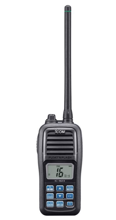 Icom IC M73 Handheld VHF Marine Radio Shortwave Co Uk