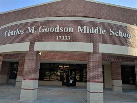 Goodson Middle School in 17333 Huffmeister Rd, Cypress, TX 77429, USA