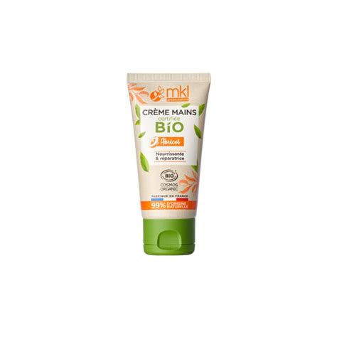 Abricot Creme Mains Bio Peau Seche Ml Mkl Green Nature