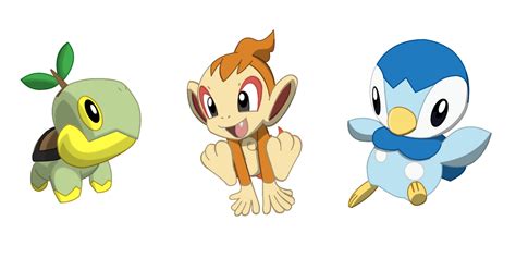 Sinnoh Starter Pack By Dburch01 On Deviantart