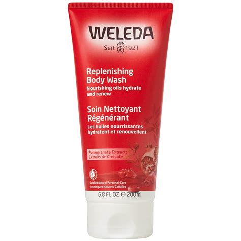 Weleda Pomegranate Creamy Body Wash 200ml Cult Beauty