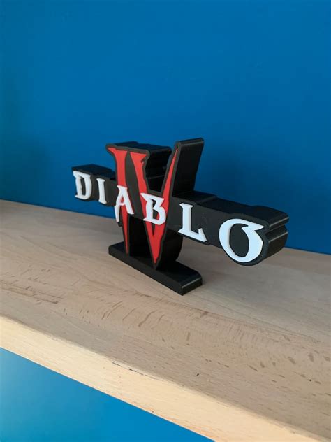 Diablo 4 Logo - Etsy