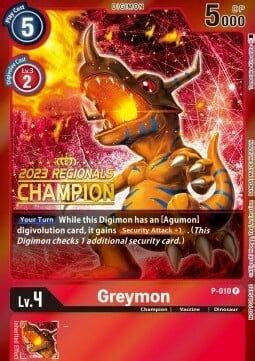 Greymon Championship Digimon Cardtrader