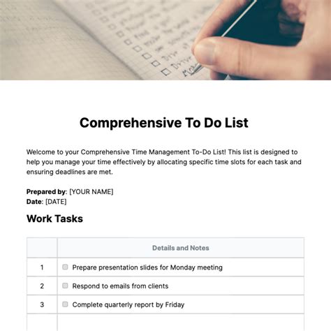 Fancy To Do List Template - Edit Online & Download Example | Template.net