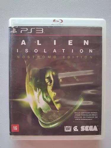 Alien Isolation Nostromo Edition Ps3 Mídia Física Nf Parcelamento