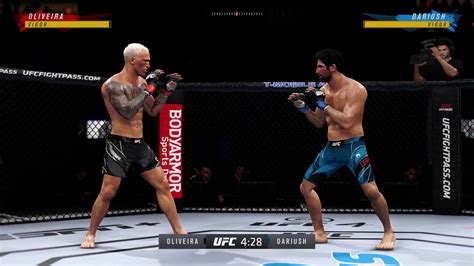 Charles do Bronx x Beneil Dariush UFC 289 SIMULAÇÃO NO UFC 4 XBOX