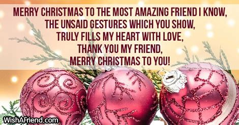 Christmas Messages for Friends