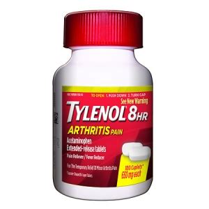 Tylenol Hour Arthritis Pain Caplets Ct