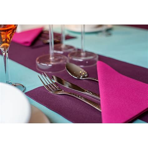 Gala Nappe En Papier Aubergine Cm X M Papier De Table Ava Be